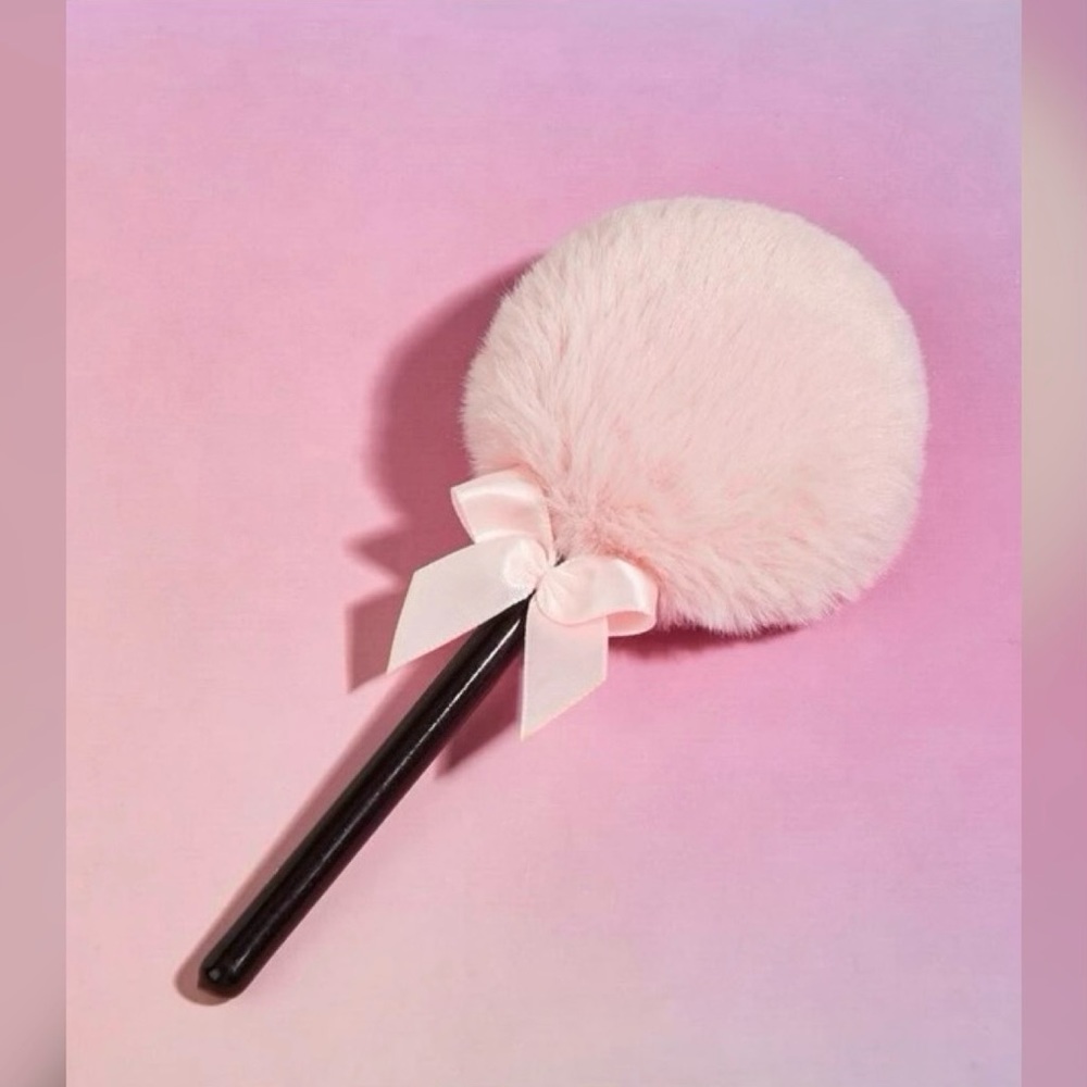 Loose powder puff